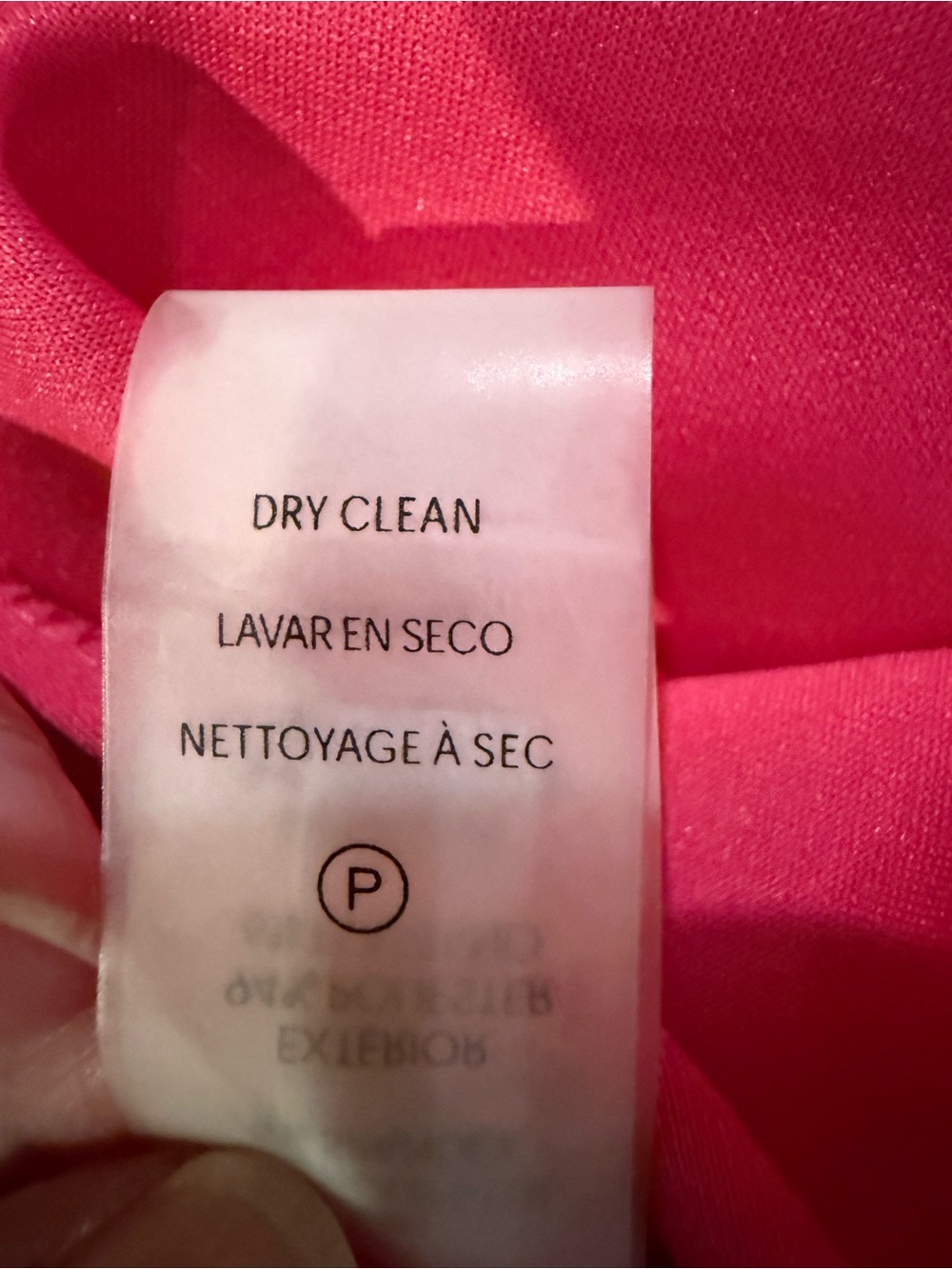 NWT Calvin Klein Hibiscus Pink Flutter Sleeve Sheath Dress Size 4 - Picture 12 of 12